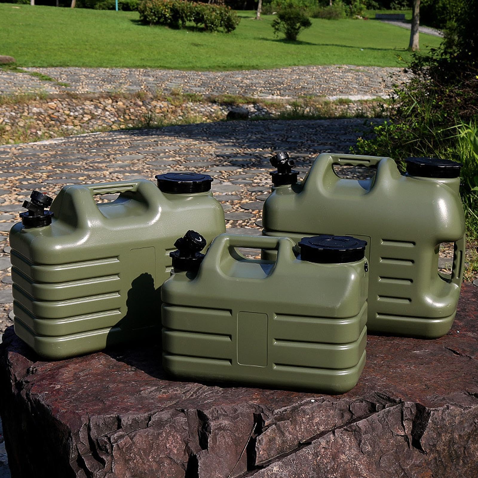 Carafe d'eau portable avec robinet amovible, grande capacité, | le camping et les situations d'urgence en voiture.