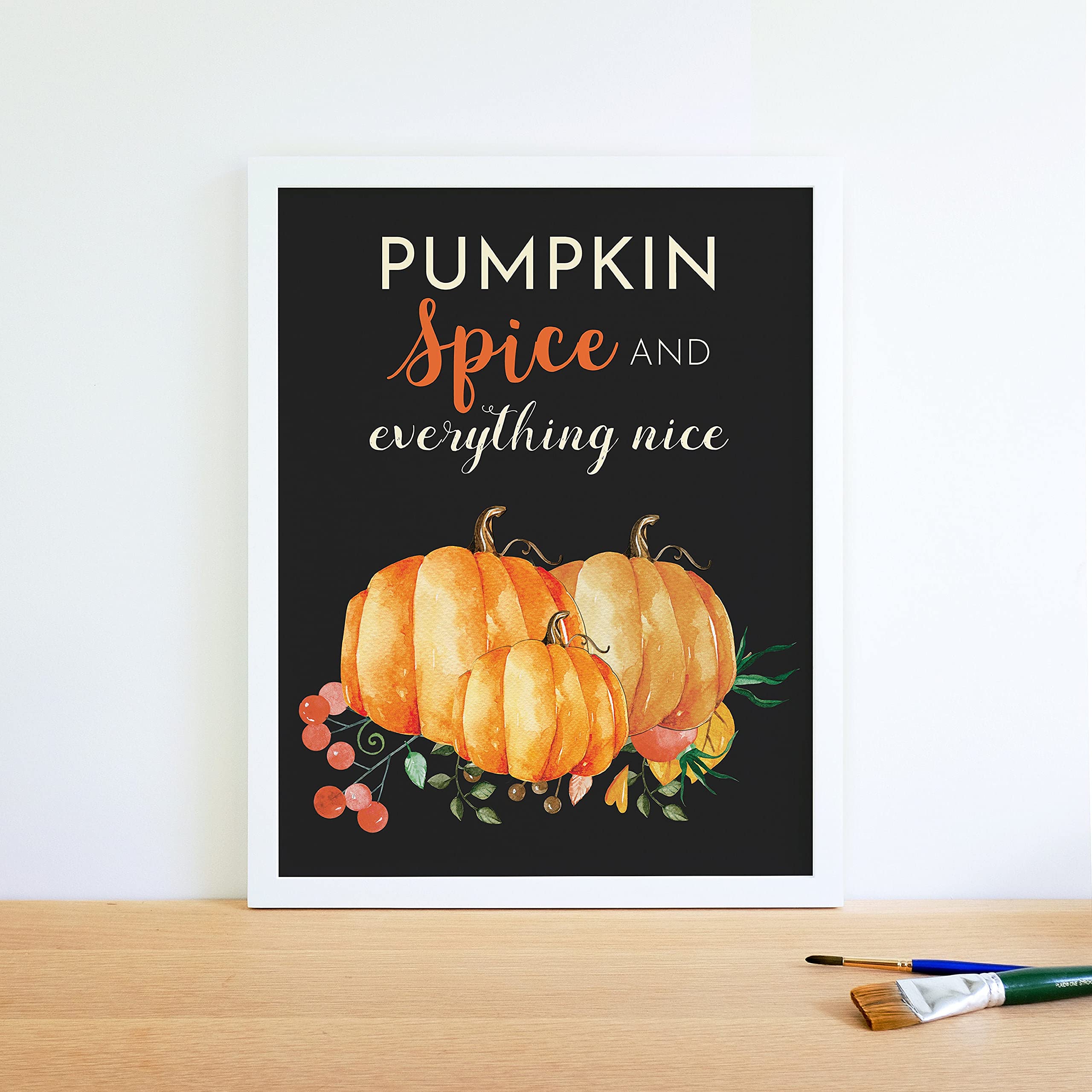 Fall Decor: Pumpkin Spice and Everything Nice