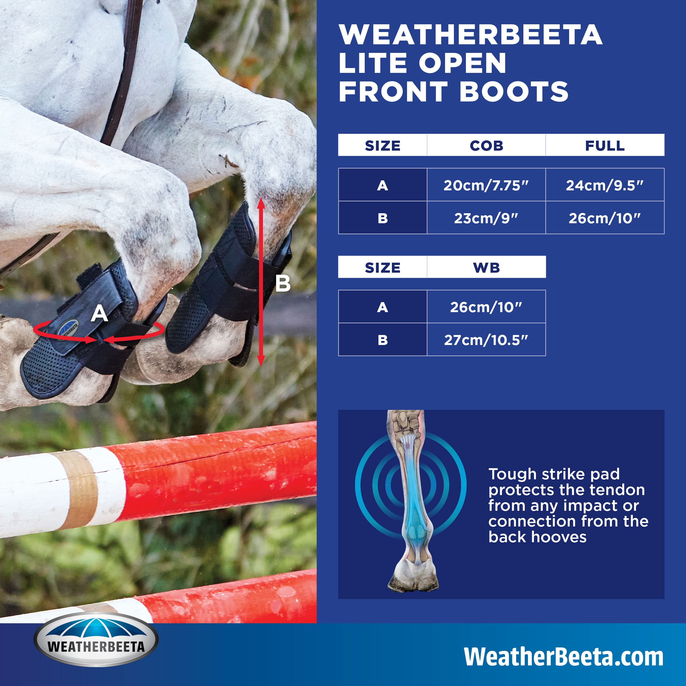 Weatherbeeta - Paratendini leggeri frontali