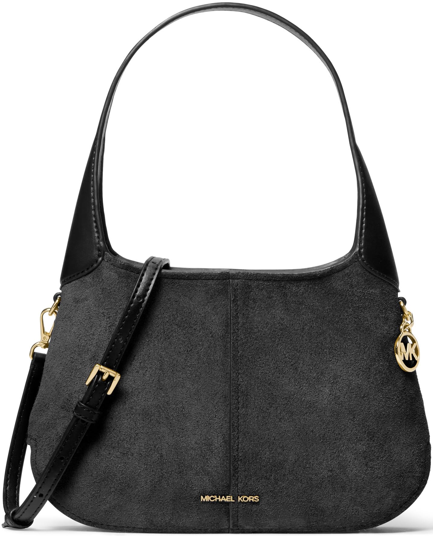 Michael Kors Alice small suede shoulder bag