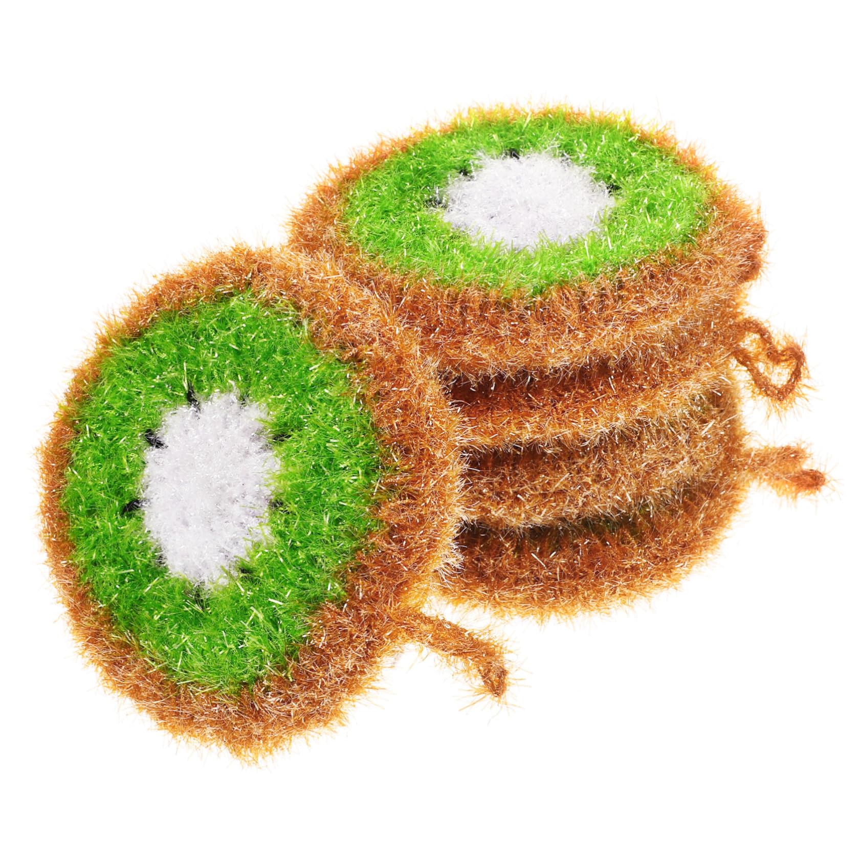 Paños de cocina de frutas Luxshiny set de 5 trapos acrílicos para platos