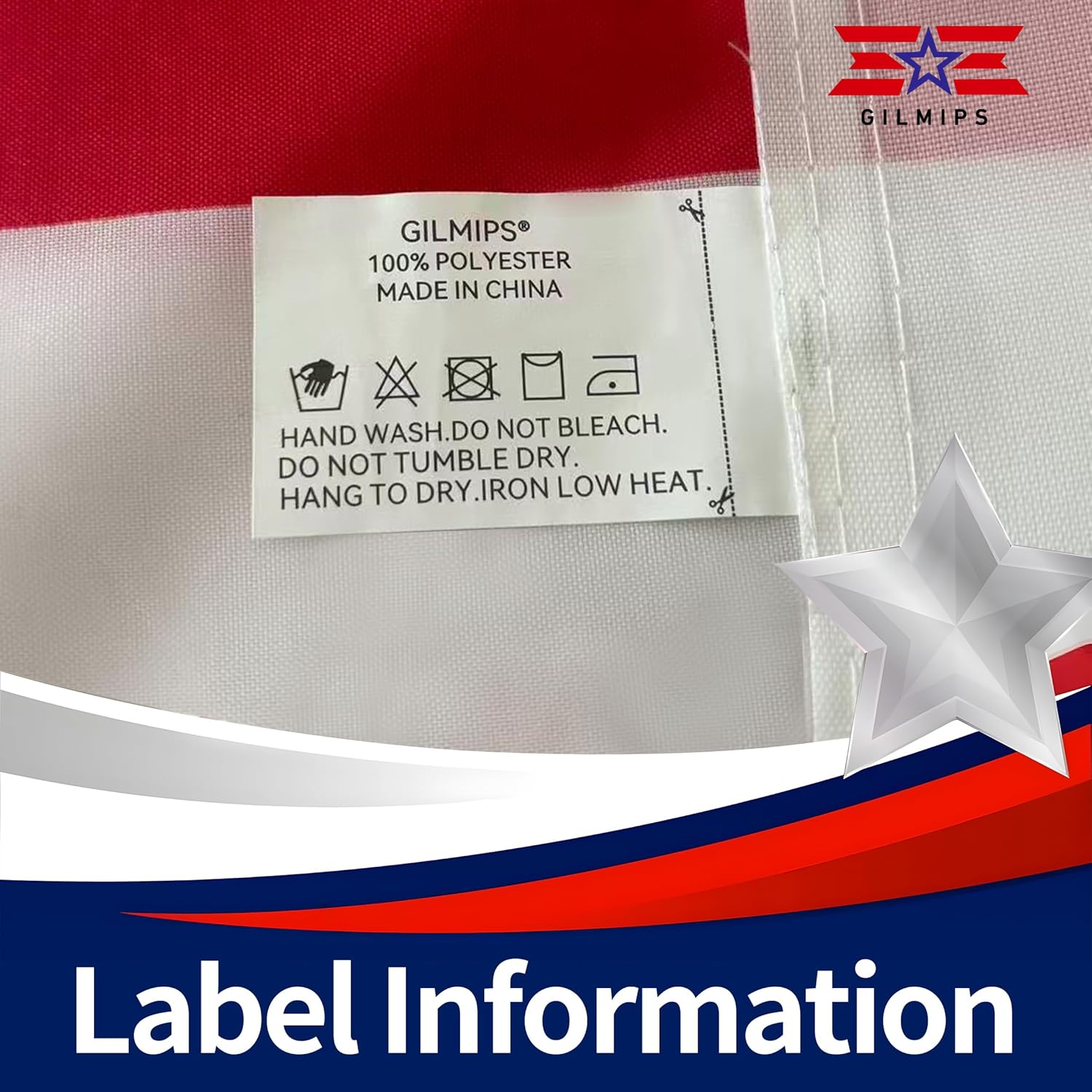 American Flag 3x5,Bright Color & Fade Proof Longest Last American Flags for Outside 3x5 ft US Flags,Double Stitched Polyester with Brass Grommets for All Weather USA Flag (5 Pack)