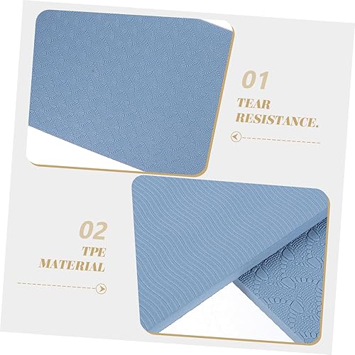 Miniatura 3 de BESPORTBLE 1 par de rodilleras de yoga para jardinería, cojín de rodilla de baño para bebé, tapete de rodillas de jardinería, esterilla de