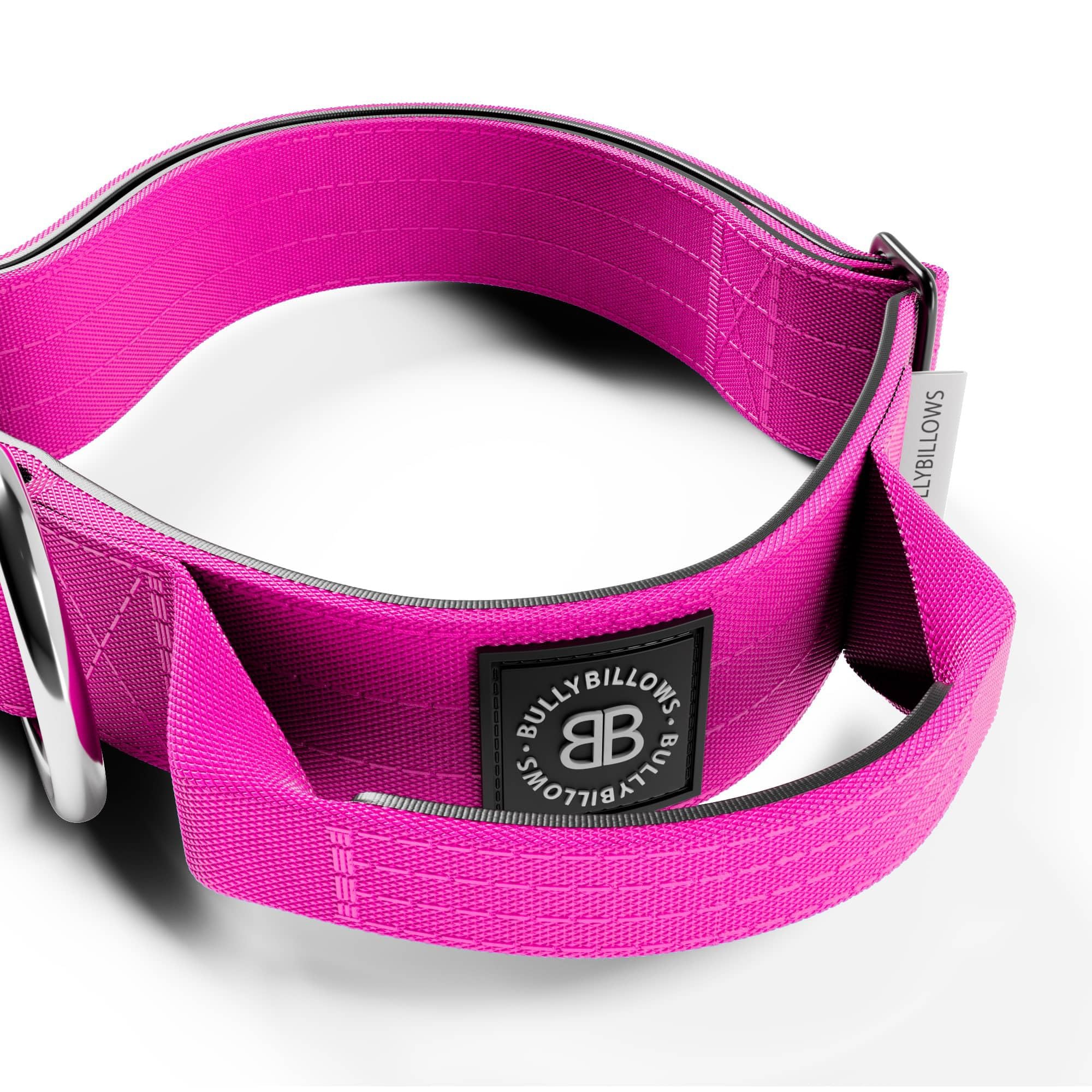 BullyBillows 4cm Combat Collar, Magenta, Large - 19-26" / 48-66cm - Image 4