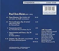 Vista 3 de Music in Exile Chamber Works By Ben-Haim