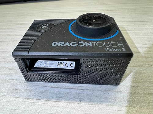 Miniatura 8 de Dragon Touch Cámara de acción 4K 16 MP Sony Sensor Vision 3 Cámara submarina impermeable 170 ° Cámara de deportes WiFi de gran angular con mando a