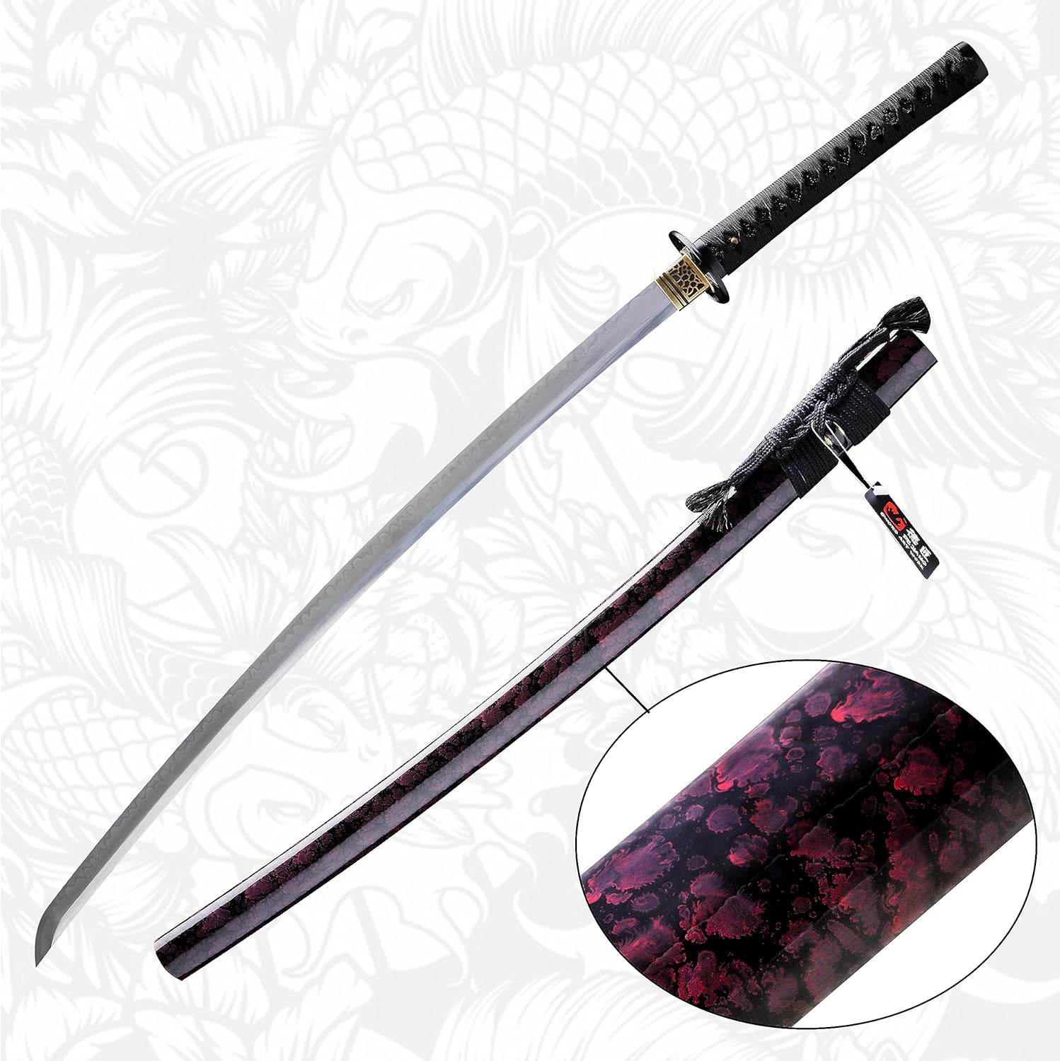 Handmade Katana 1095 Carbon Steel - Image 9