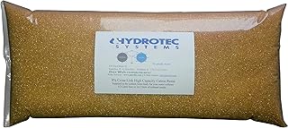 12.5 pounds – ¼ Cubic Foot - 8000 Grain (Virgin) Water Softener Resin, msw0618-m-8000-w or On The Go Softeners.