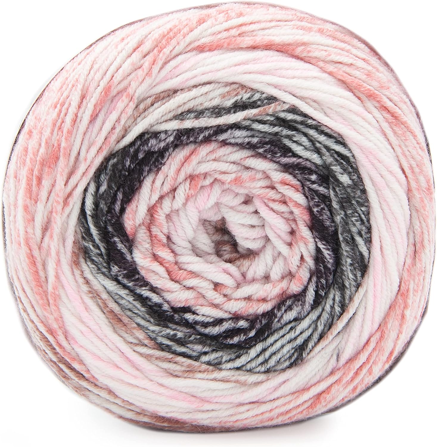 Lion Brand Yarn Mandala Ombré Yarn with Vibrant Colors, Soft Yarn for Crocheting and Knitting, Felicity, 1-Pack