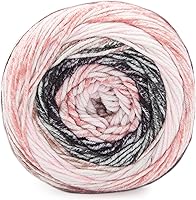 Vista 42 de Lion Brand Yarn Mandala Ombré Yarn with Vibrant Colors, Soft Yarn for Crocheting and Knitting, Harmony, 1-Pack