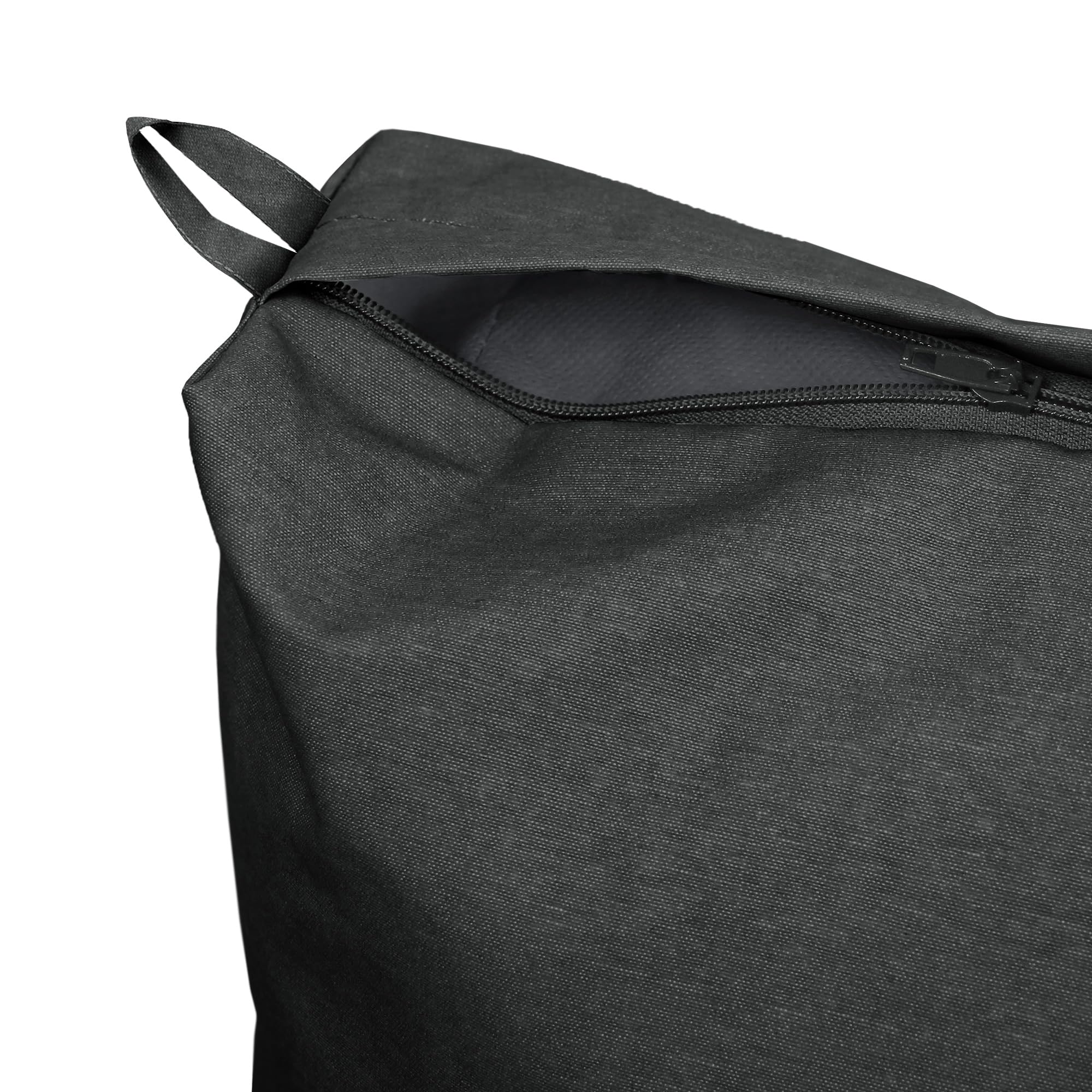 HAPPERS Cojín de Suelo Naylim Mate Impermeable Multiusos para Exterior, Banco y Palets - Comodidad y Versatilidad en un sólo Cojín Gris 60x80