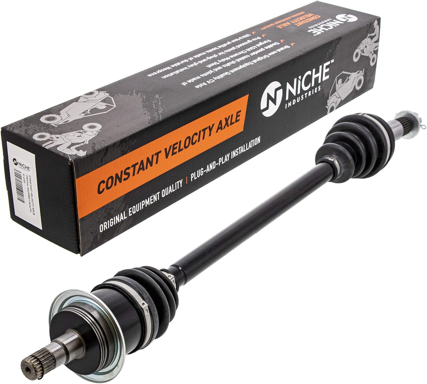 NICHE Front Left CV Axle Half Drive Shaft for Can-Am Maverick Max 1000R 705401877 2014-2018