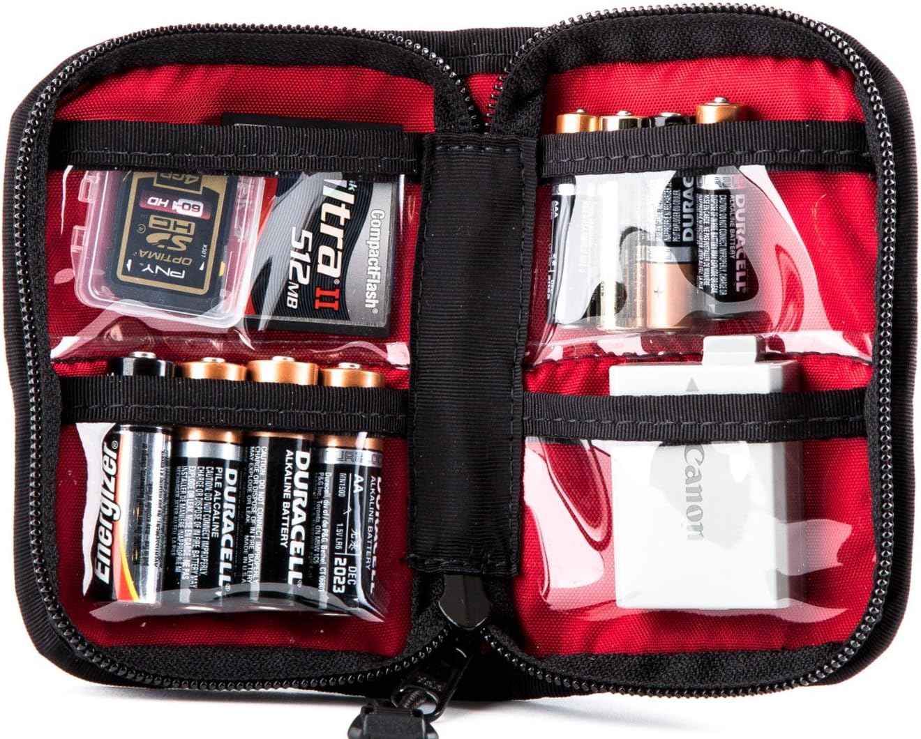 Grеаtеѕt Prоduсt Grizzly KATMAI Photography, Video & Camera Utility Pouch for Memory Card, Battery & USB Wallet SD & CF Memory, AA & AAA Batteries, Battery Packs & USB. Heavy Stitching,Tough, Reliable.