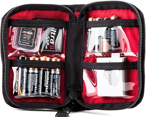 Miniatura 2 de Grizzly KATMAI - Bolsa de utilidad para fotografía, video y cámara para tarjeta de memoria, batería y billetera USB, memoria SD y CF, baterías AA y