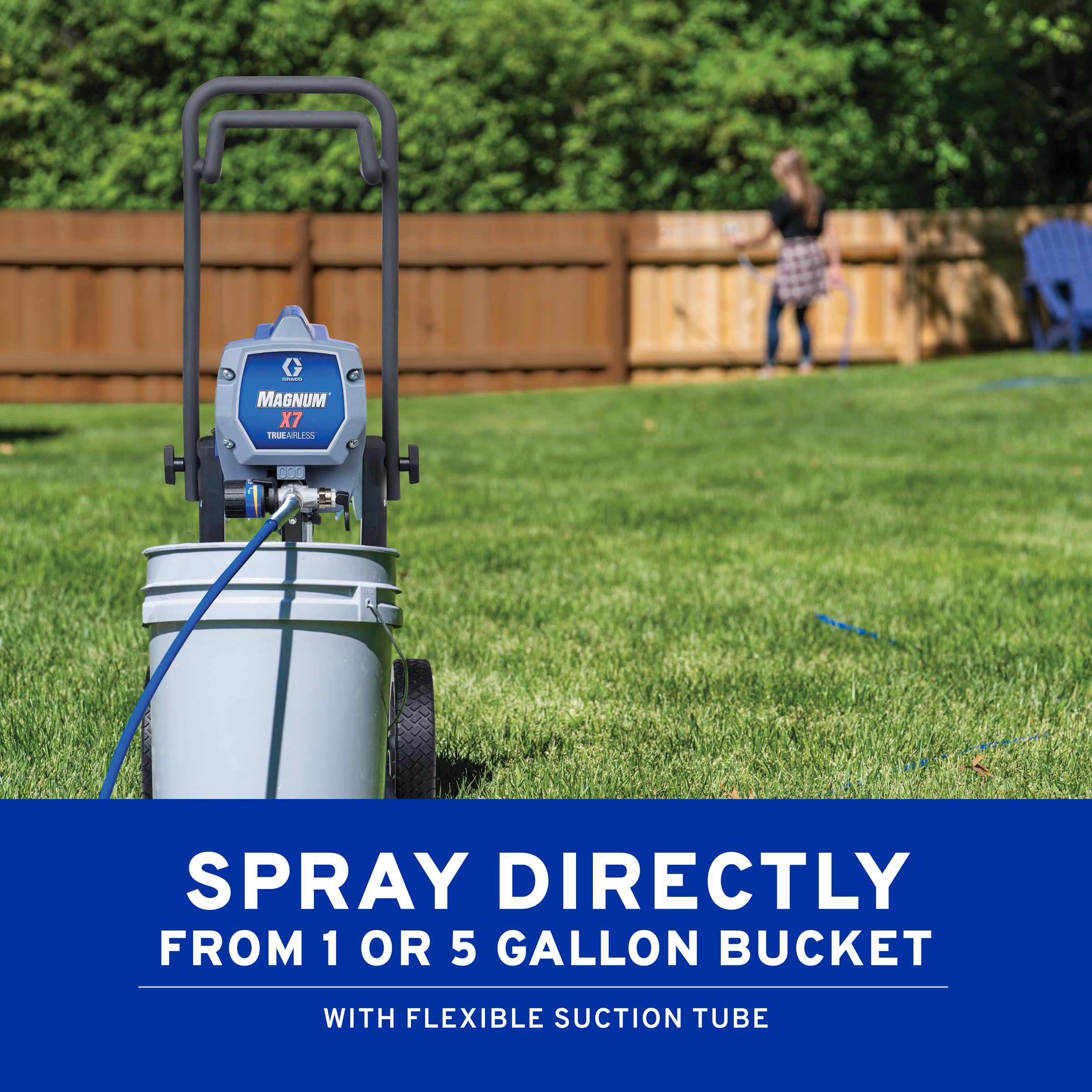 Graco Magnum X7 Paint Sprayer - Interior & Exterior -8