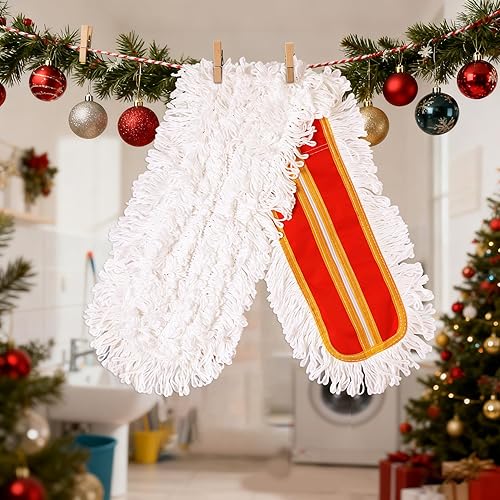 Miniatura 4 de Trapeador de polvo comercial de 36 pulgadas y barredora de pisos, limpiador de pisos de madera dura extra ancha y seca con mango de 59 pulgadas de