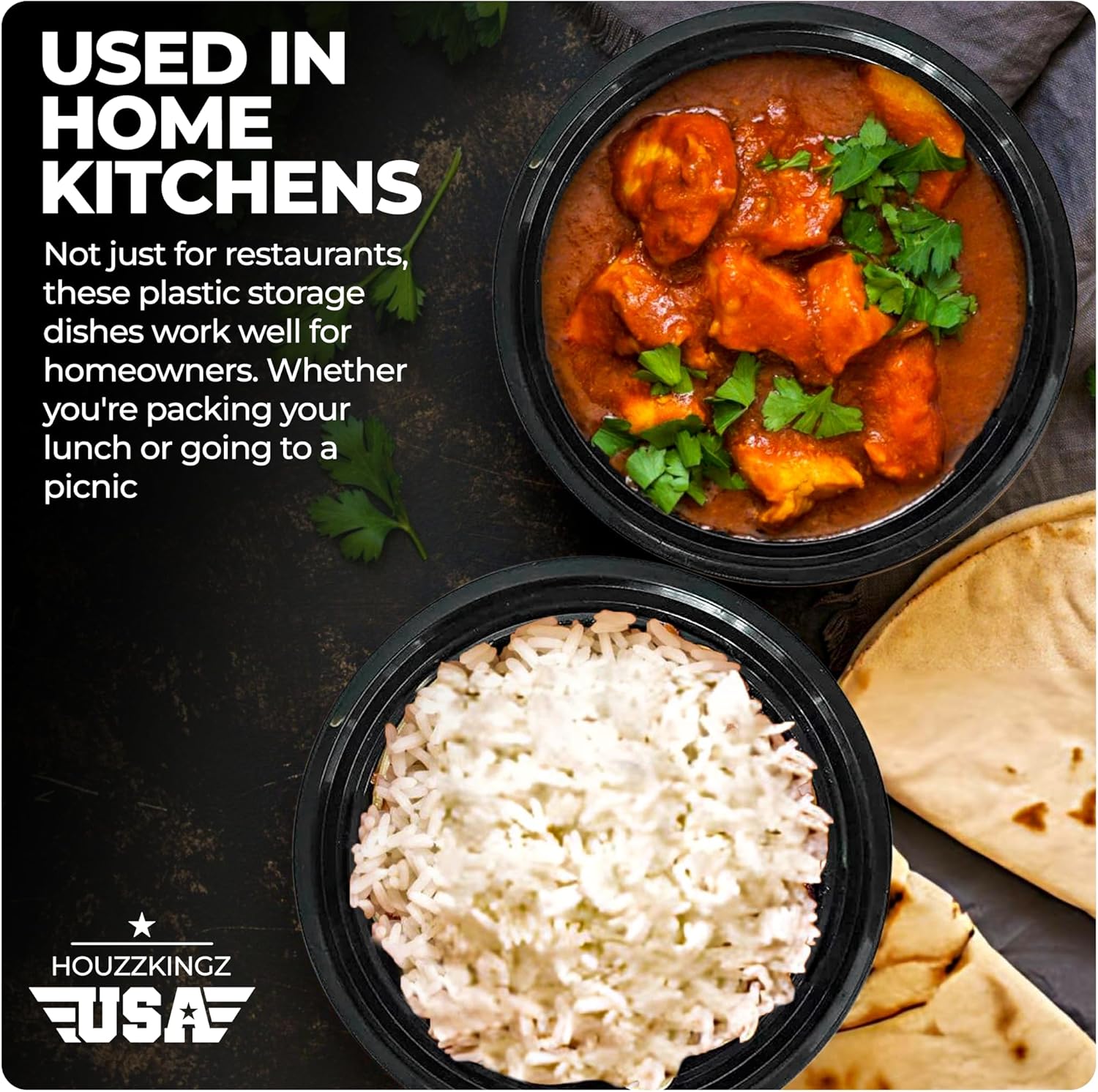 32 Oz Disposable Bowls with Lids, 100 Round Microwavable Plastic Meal Prep Salad Bowls Disposable To Go Food Containers with Lids, Storage Soup Salad Container for Lunch Left Over Take Away with Lid