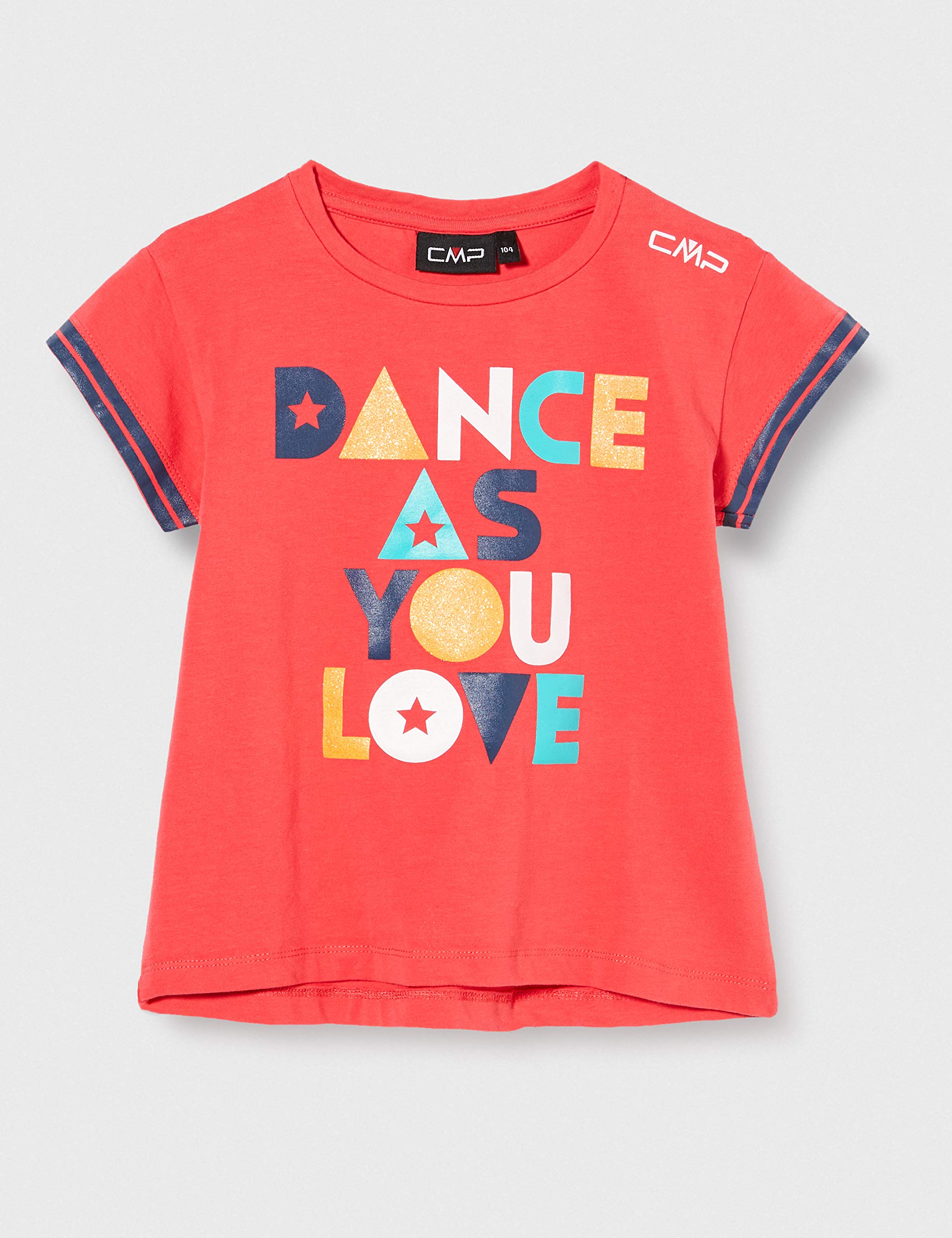 CMP - Childrens Stretch Jersey T-Shirt Gloss 98