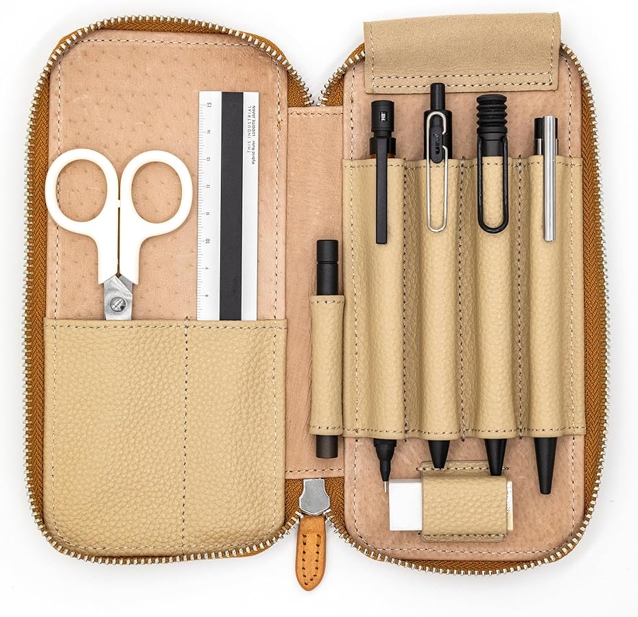 Luddite ラウンドジップペンケース エッセンシャル MAYA ティール 即日出荷OK】Luddite（ラダイト）ラウンドジップペンケース MAYA