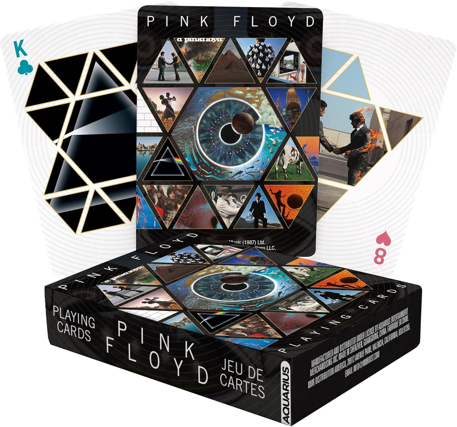 Pink Floyd Playing Cards