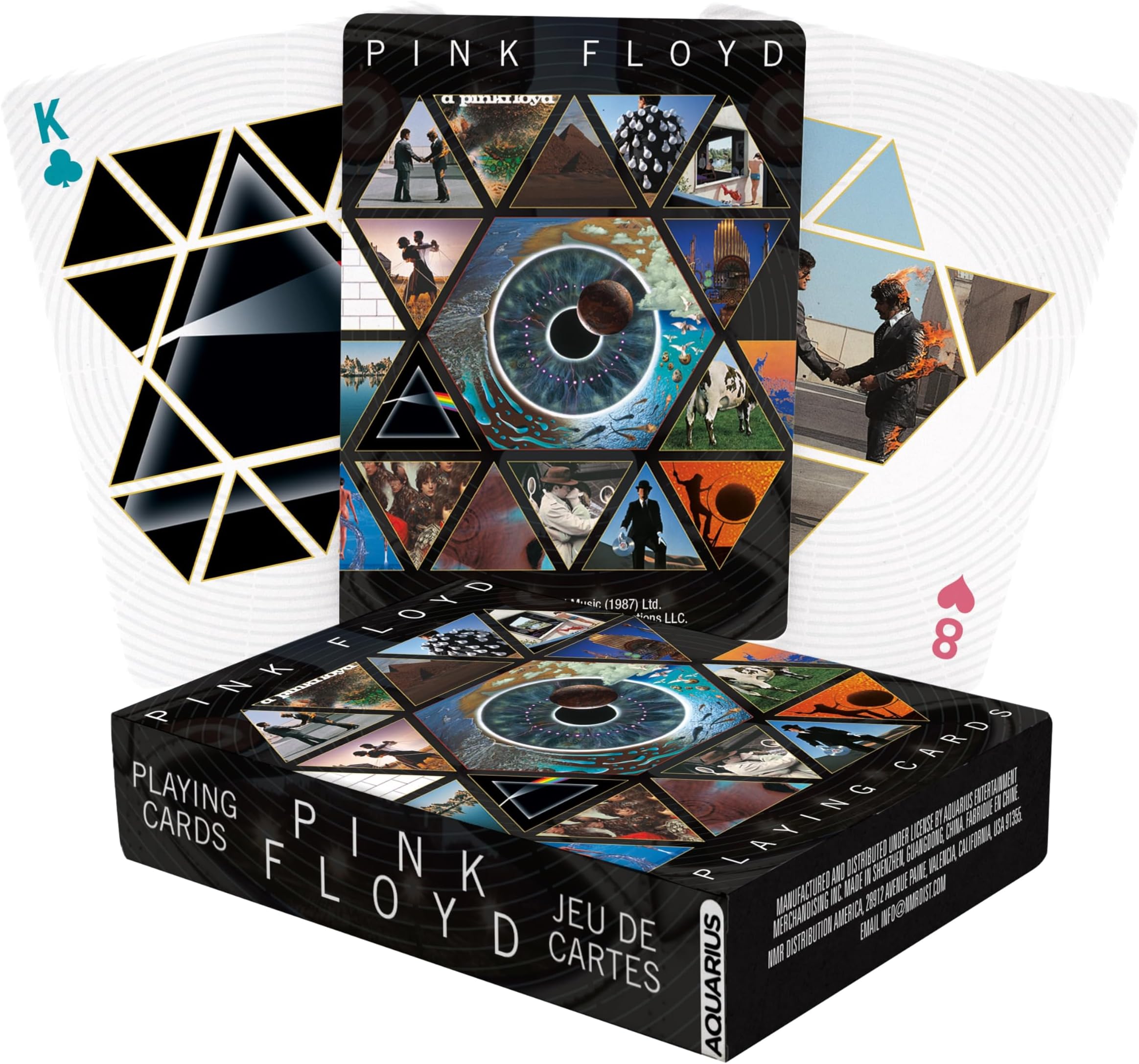 AQUARIUS Pink Floyd Playing Cards