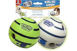 Poofplay Ball Interactive Dog Toy