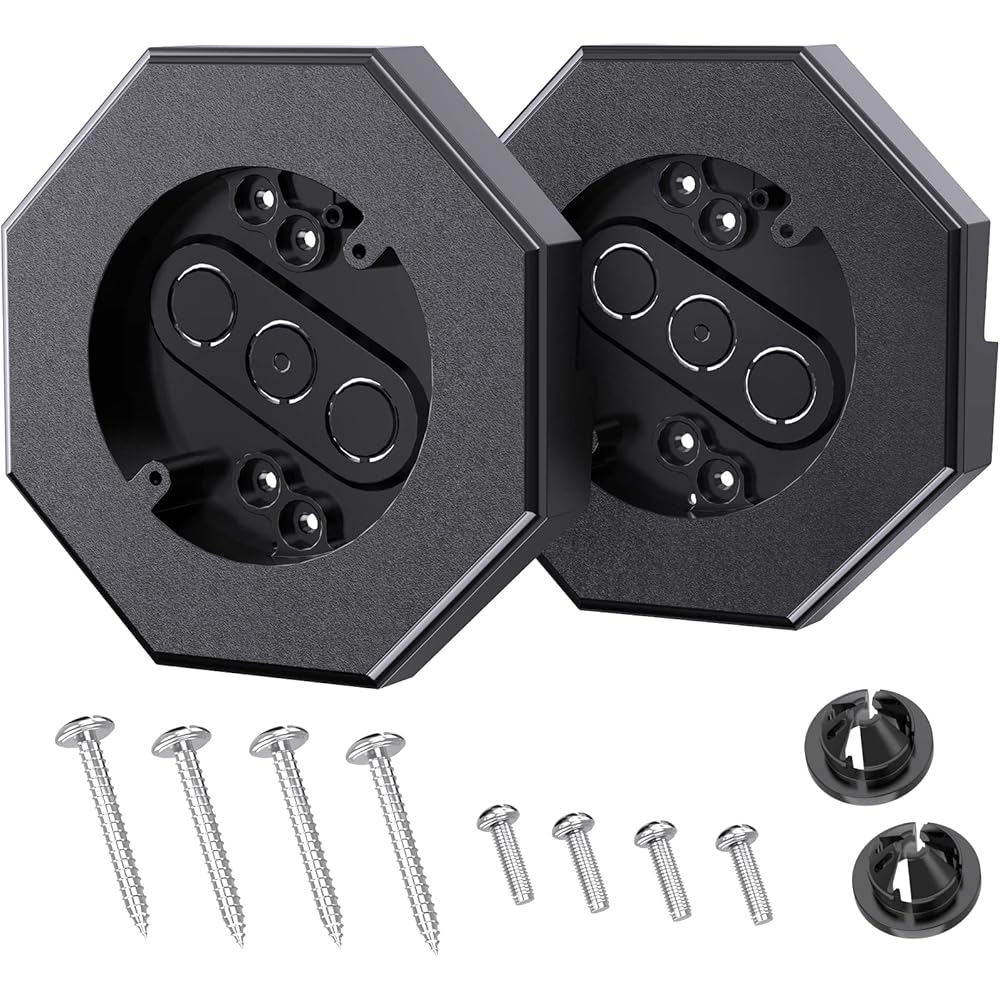 9/mo Finance Siding Mounting Block, Octagon Siding Mounting Kit with