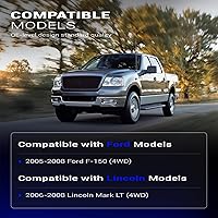 Vista 2 de Kit de enlace de extremo de barra estabilizadora delantera de aleación de zinc-níquel para Ford F-150 4WD 2005-2008 Lincoln Mark LT 4WD 2006-2008