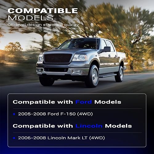 Miniatura 2 de Kit de enlace de extremo de barra estabilizadora delantera de aleación de zinc-níquel para Ford F-150 4WD 2005-2008 Lincoln Mark LT 4WD 2006-2008