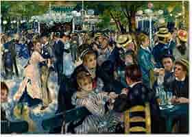 ルノワール　ムーラン・ド・ラ・ギャレットの舞踏会　水晶絵　絵画　絵　アート　壁掛 71yt-bSppoL._UF350,350_QL50_.jpg