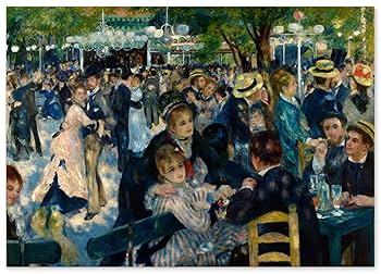 Amazon.co.jp: ポスター ルノワール 『ムーラン ド ラ