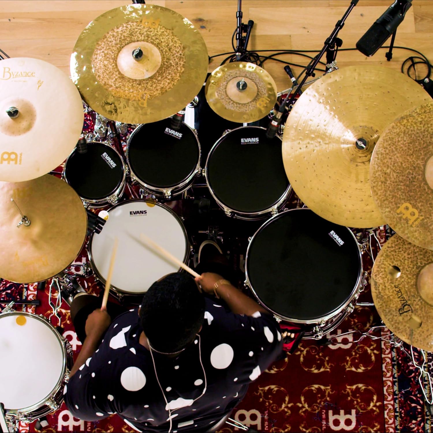 Byzance 19" Dual Crash — MADE IN TURKEY — Hand Hammered B20 Bronze, 2-YEAR WARRANTY