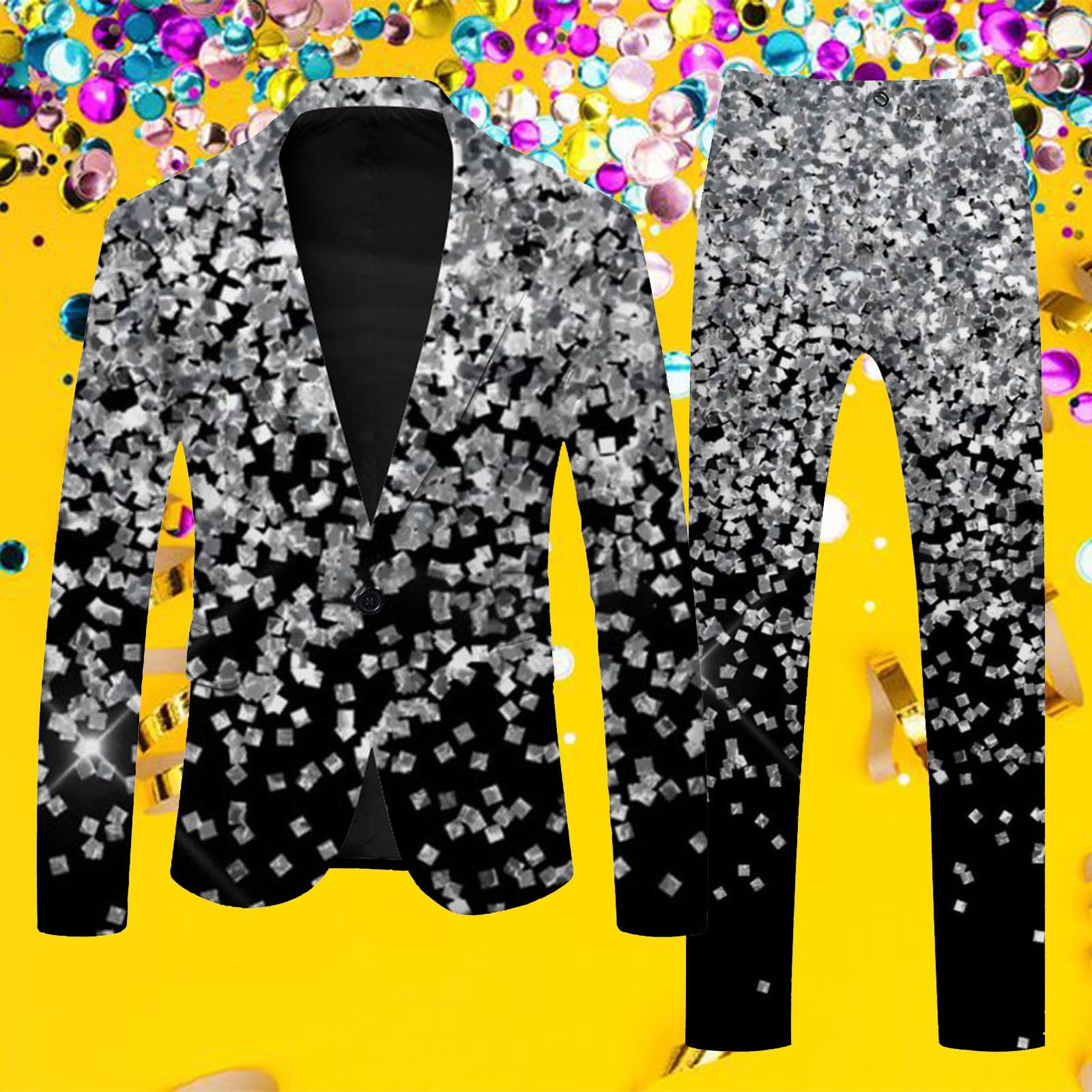 Tute da Ginnastica Uomo Due Pezzi,Abbigliamento Sportivo con Cappuccio Tuta Felpa e Pantaloni Elegante Completini 2 Pezzi Jogging Fitness Sportiva Set Completo per il Tempo Libero