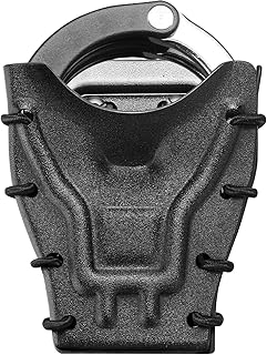 Kydex Handcuff Pouch for Duty Belt, Handcuff Case Fit Most Standard Size Handcuffs/Asp Handcuff /S&W hinged Handcuff/Chain Handcuffs, Law Enforcement Cuff Holder, Fit 1.5&1.75&2.0&2.25' Belt Width