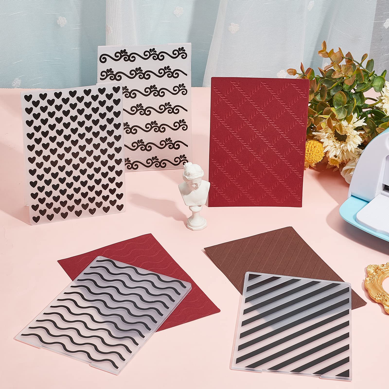 Cartelle Goffratura Plastica Pezzi Scrapbooking Fai Da Te. Cerca