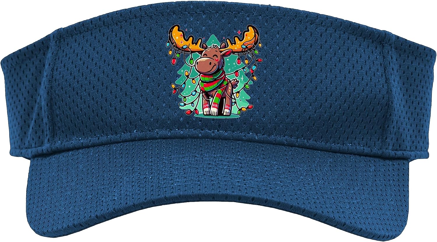 Moose Xmas Tree Lights Moose Merry Christmas Moose Sport Sun Visor