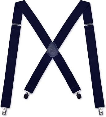 LEATHER VILLAGE Leather Suspenders for Men & Women