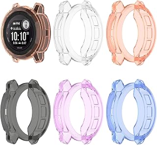 Chofit Compatible with Garmin Instinct 2 Case,Soft TPU Bumper Full Around Protective Cover Accessories for Garmin Instinct 2 Watch