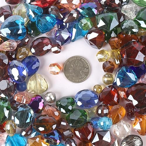 Miniatura 3 de GEMHUB Cuentas de piedras preciosas sueltas mixtas de 400.00 quilates para hacer pulseras, collares, aretes, joyería, colección de piedras preciosas