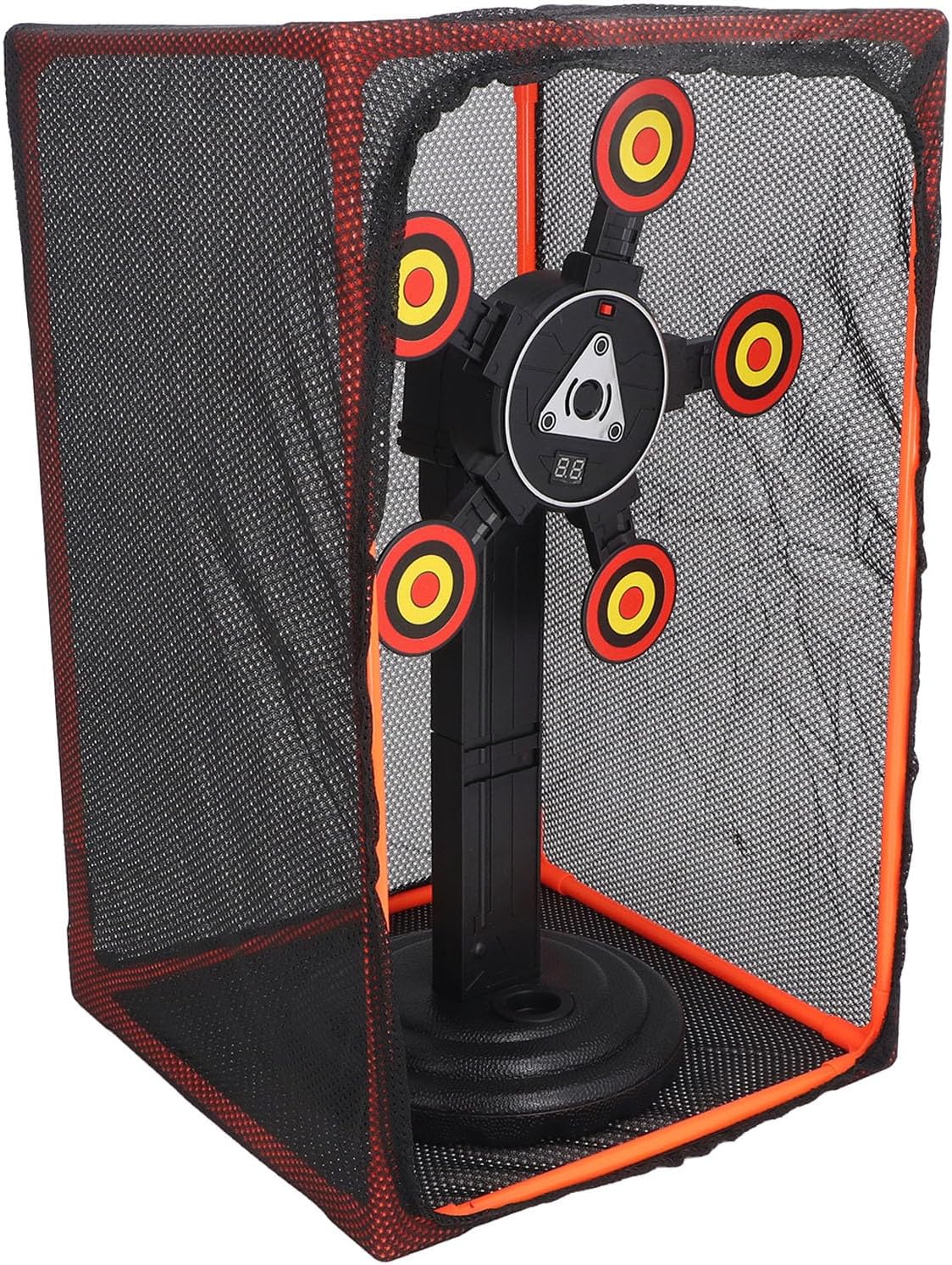 Rotating Electronic Target Toy with Automatic Reset Function and Sound Effect for Performance Training