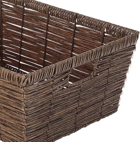 Miniatura 3 de Whitmor Rattique - Cestas de almacenamiento (3 unidades)