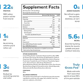 LEGION Whey+ Protein whey Isolate from Grass Fed Cows - Whey Protein Isolate Powder Low Calorie, Non-GMO, Sugar Free, Lactose and Gluten Free, All Natural Protein Powder for Men & Women (30 Servings)