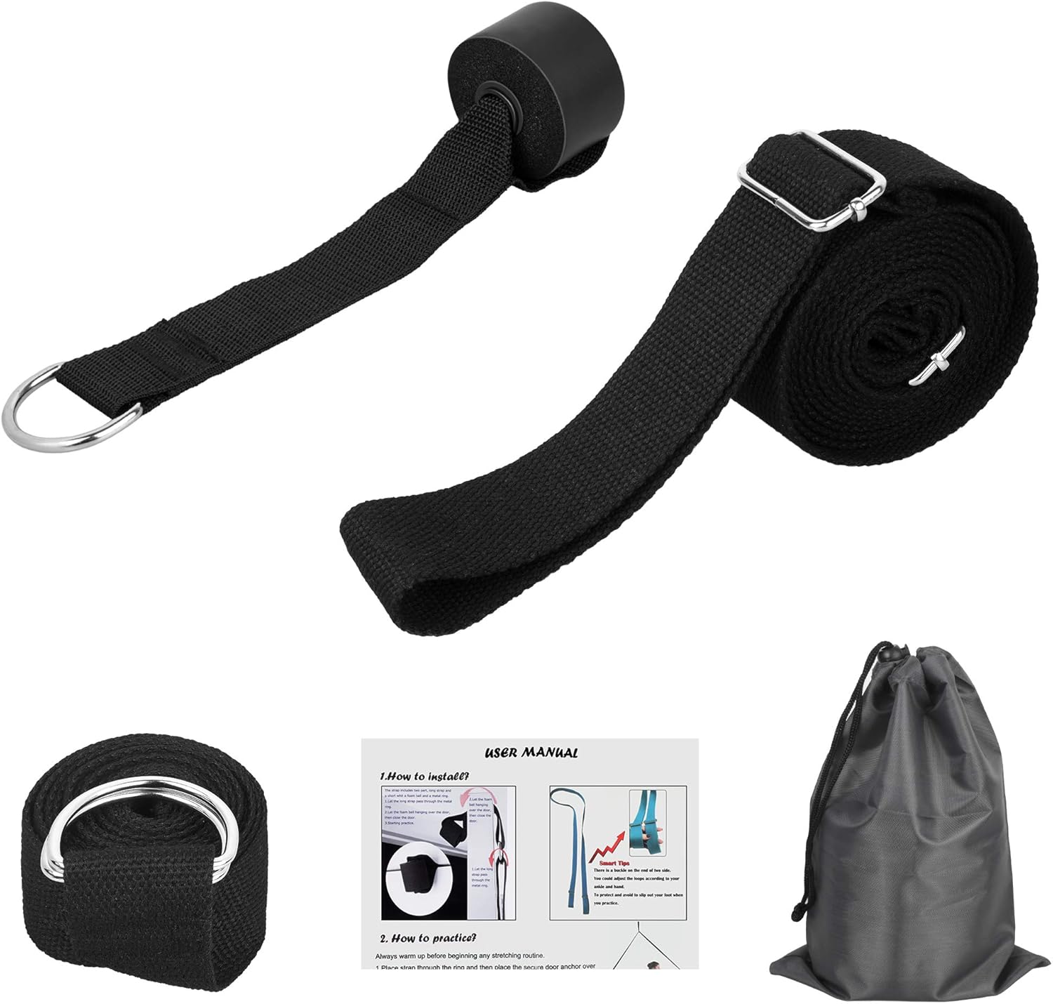 Leg Stretcher, Door Flexibility Stretching Leg Strap