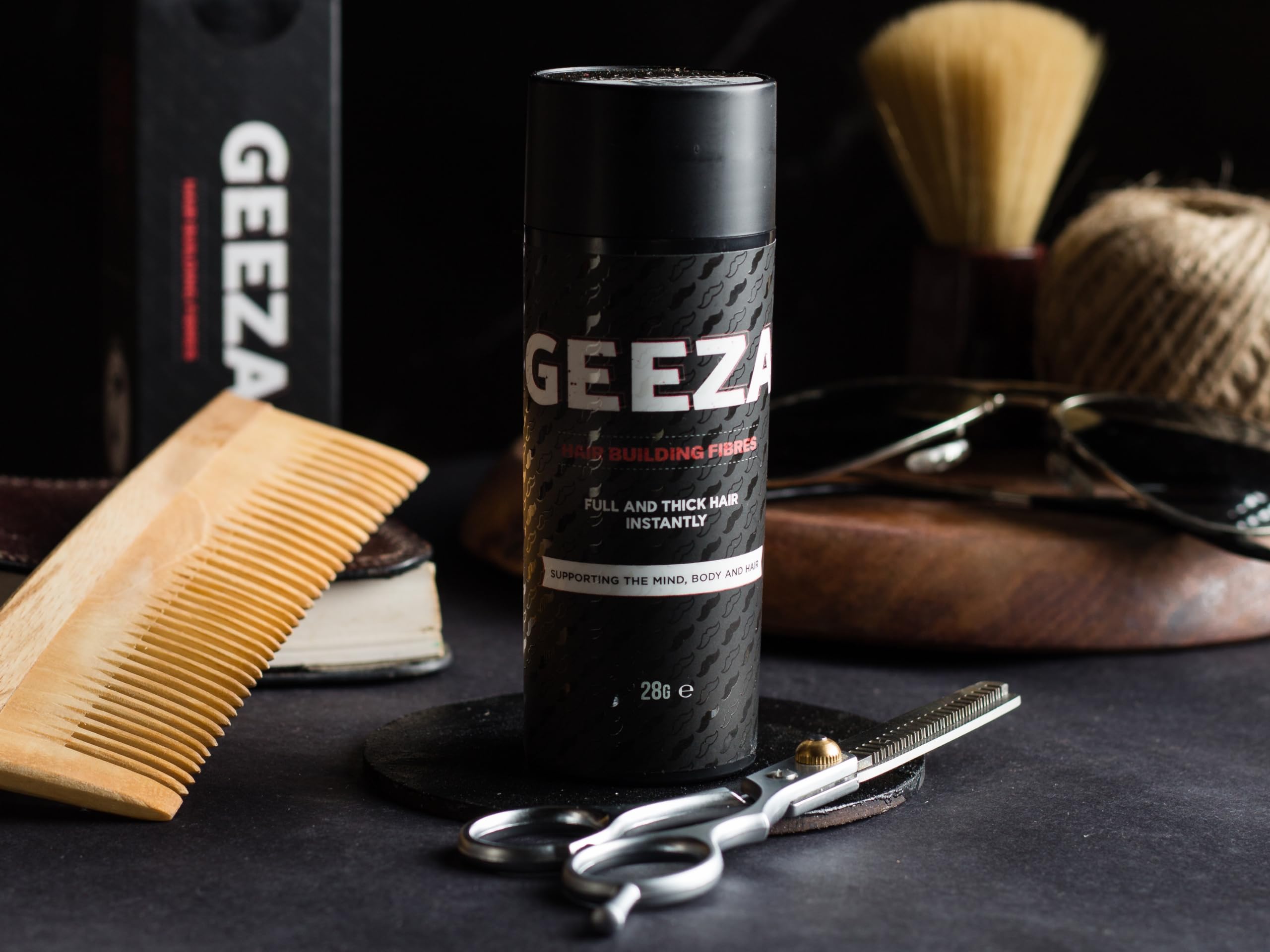 Geeza Hair Building Fibres, Hair Loss Concealer for Thinning Hair, Hairline Enhancer - Image 3