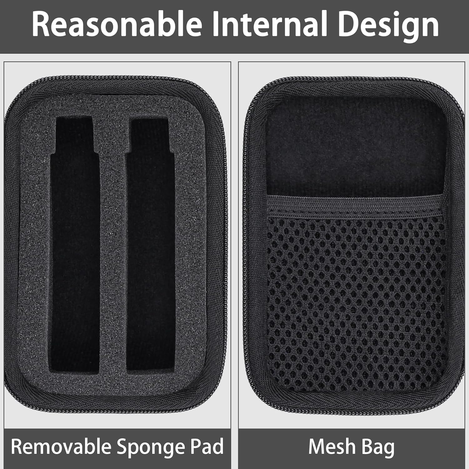 co2CREA Hard Case Compatible with Xvive P3D Wireless XLR Bluetooth Receiver, Case Only
