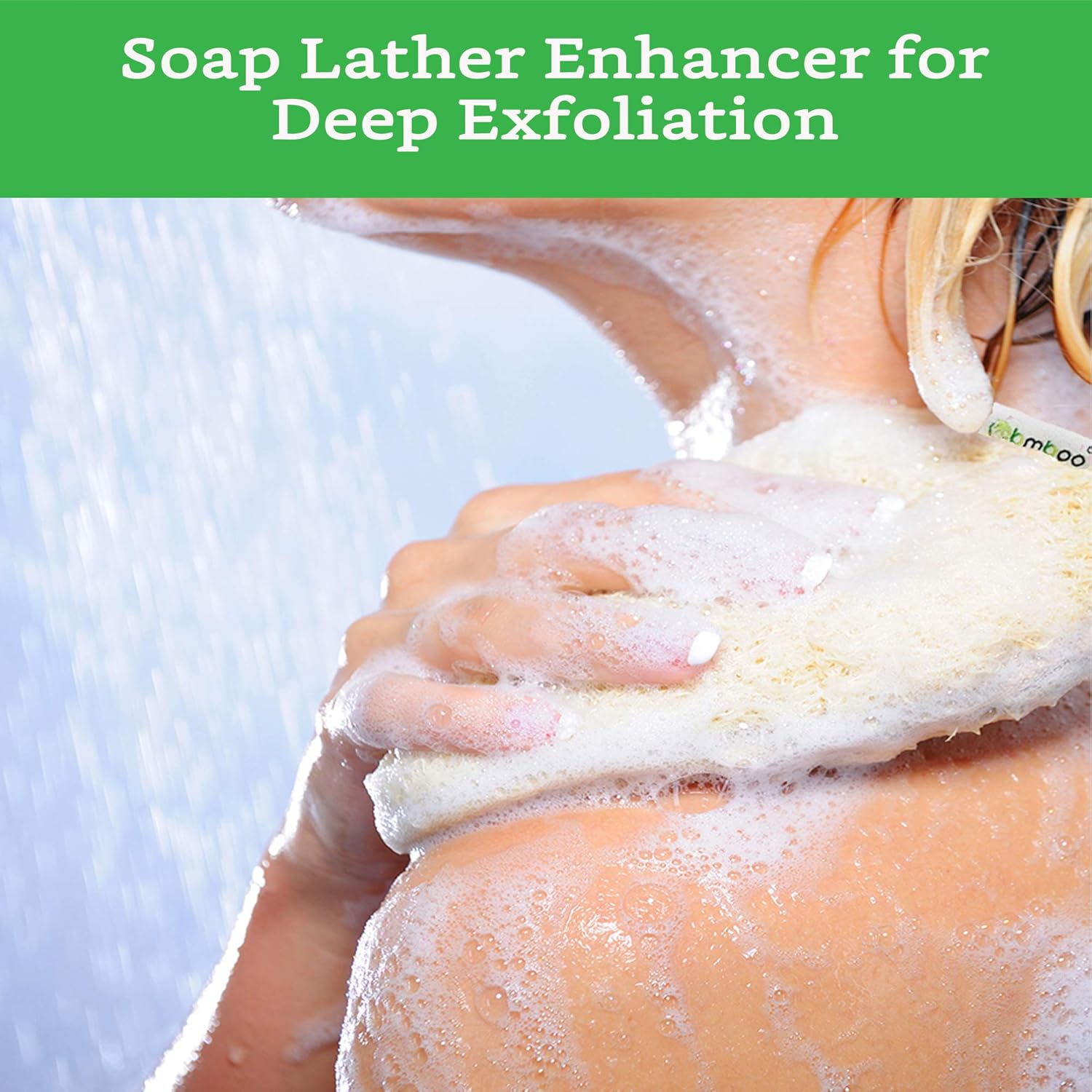 100% Natural Loofah Exfoliating Sponge (3 Pack) - Loofah Body Scrubber - Loofah Sponge - Organic Loofah - Exfoliating Body Sponge - Biodegradable Loofah - Bath Luffa Sponges - Exfoliating Loofah Pad : Beauty & Personal Care