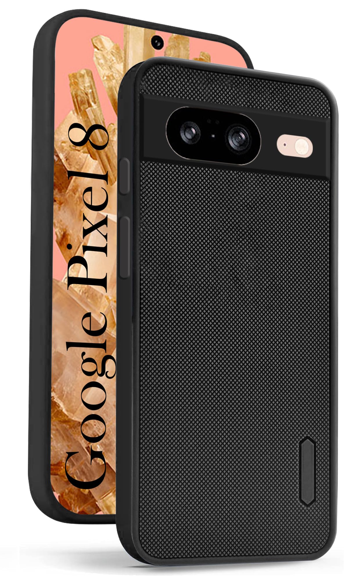 Jkobi Back Cover Case for Google Pixel 8 (Textured Grip Design | Camera Protection | Slim and Light Weight | Soft Touch and Feel | Black) (B0D11Q4M36) Amazon Price History, Amazon Price Tracker