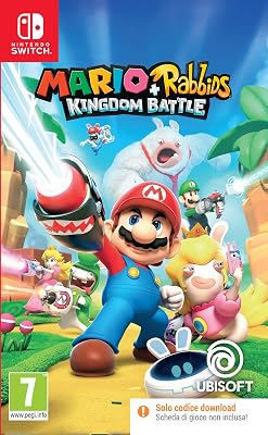 Mario + Rabbids Kingdom Battle, Nintendo Switch, (Solo codice di attivazione)