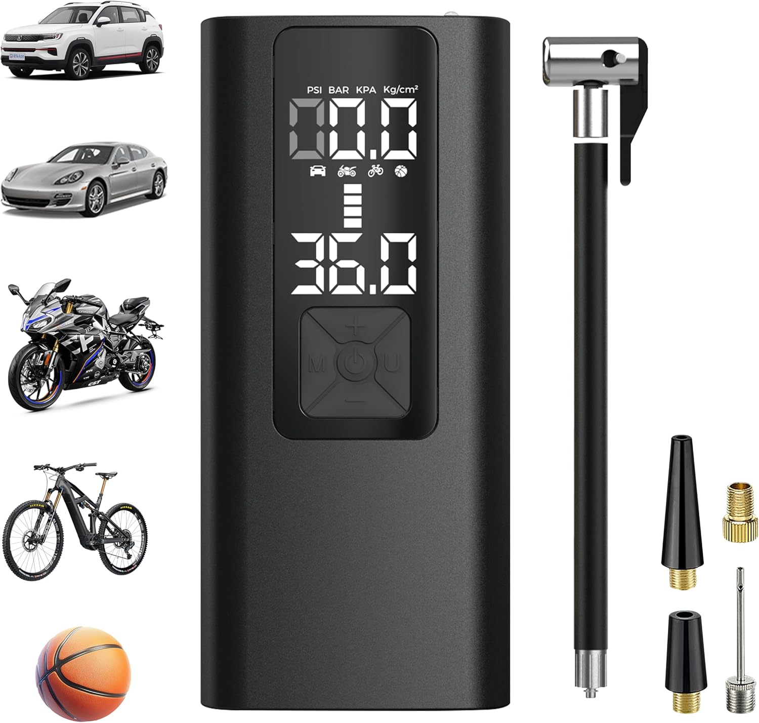 Tire Inflator Portable Air Compressor Tire Air Pump for Car