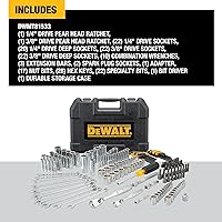 Vista 2 de DEWALT - Juego de herramientas mecánicas, 84 piezas.